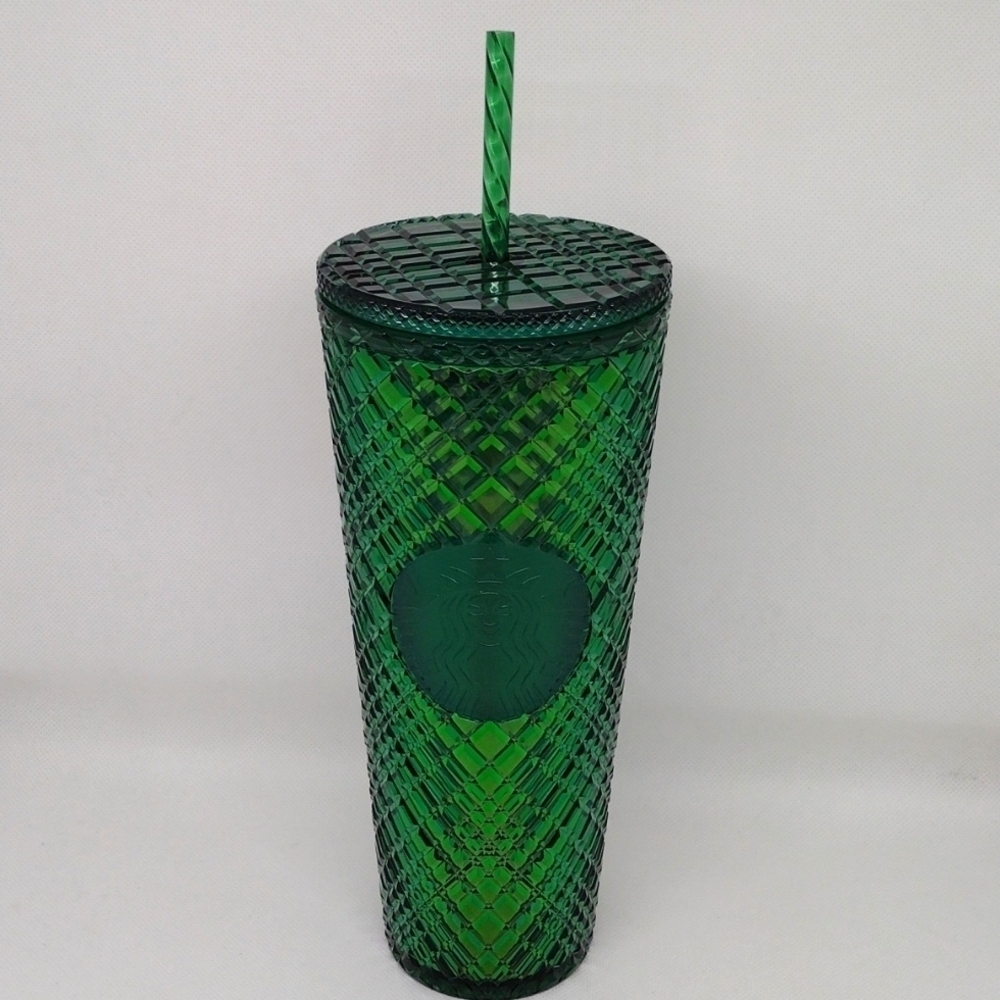 Starbucks Green Jeweled Venti Cold Tumbler